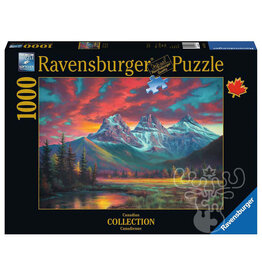 Ravensburger Canadian Collection: Alberta's Three Sisters 1000 Piece Puzzle