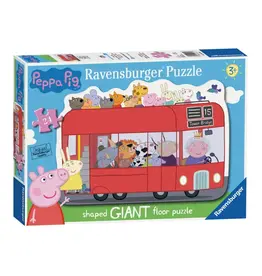 Ravensburger Peppa Pig London Bus 24 Piece Giant Floor Puzzle