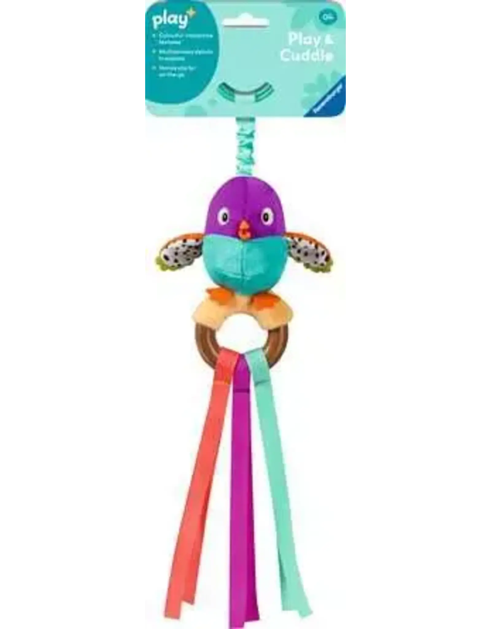Ravensburger Shake & Chirp Bird Teething & Comforter