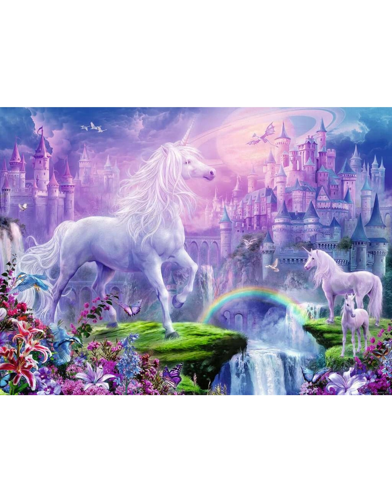 Ravensburger Unicorn Kingdom 100 Piece Puzzle