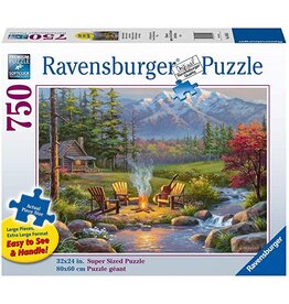 Ravensburger Riverside Livingroom 750 Piece Large Format Puzzle