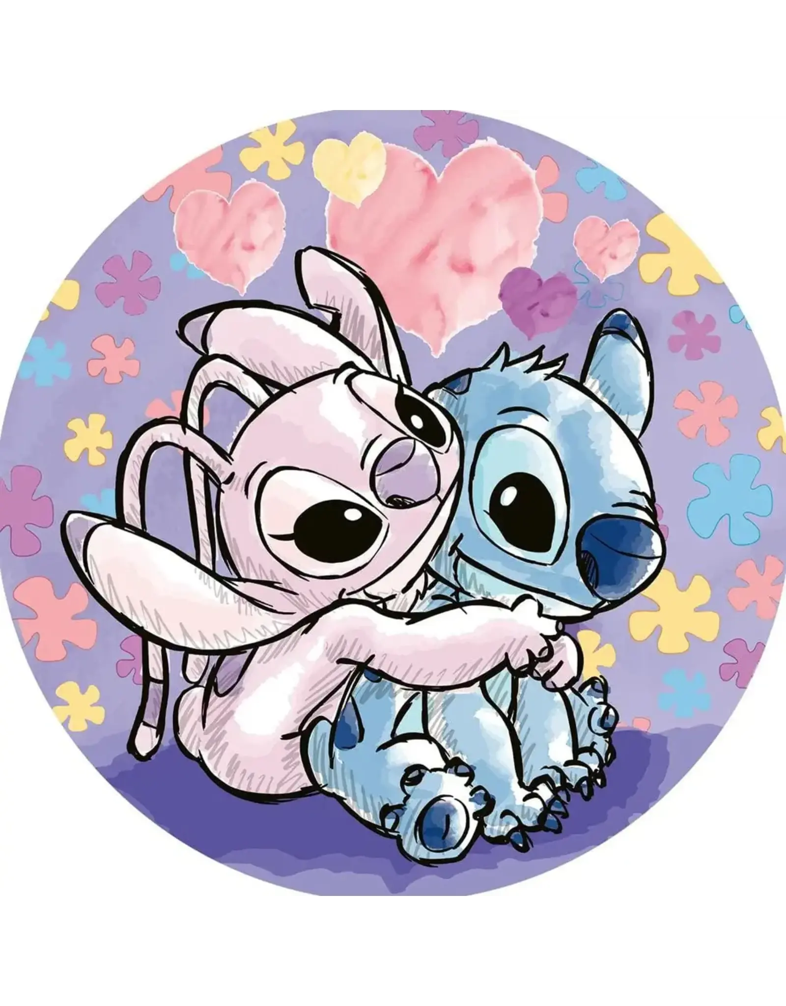 Ravensburger Stitch 500 Piece Round Puzzle
