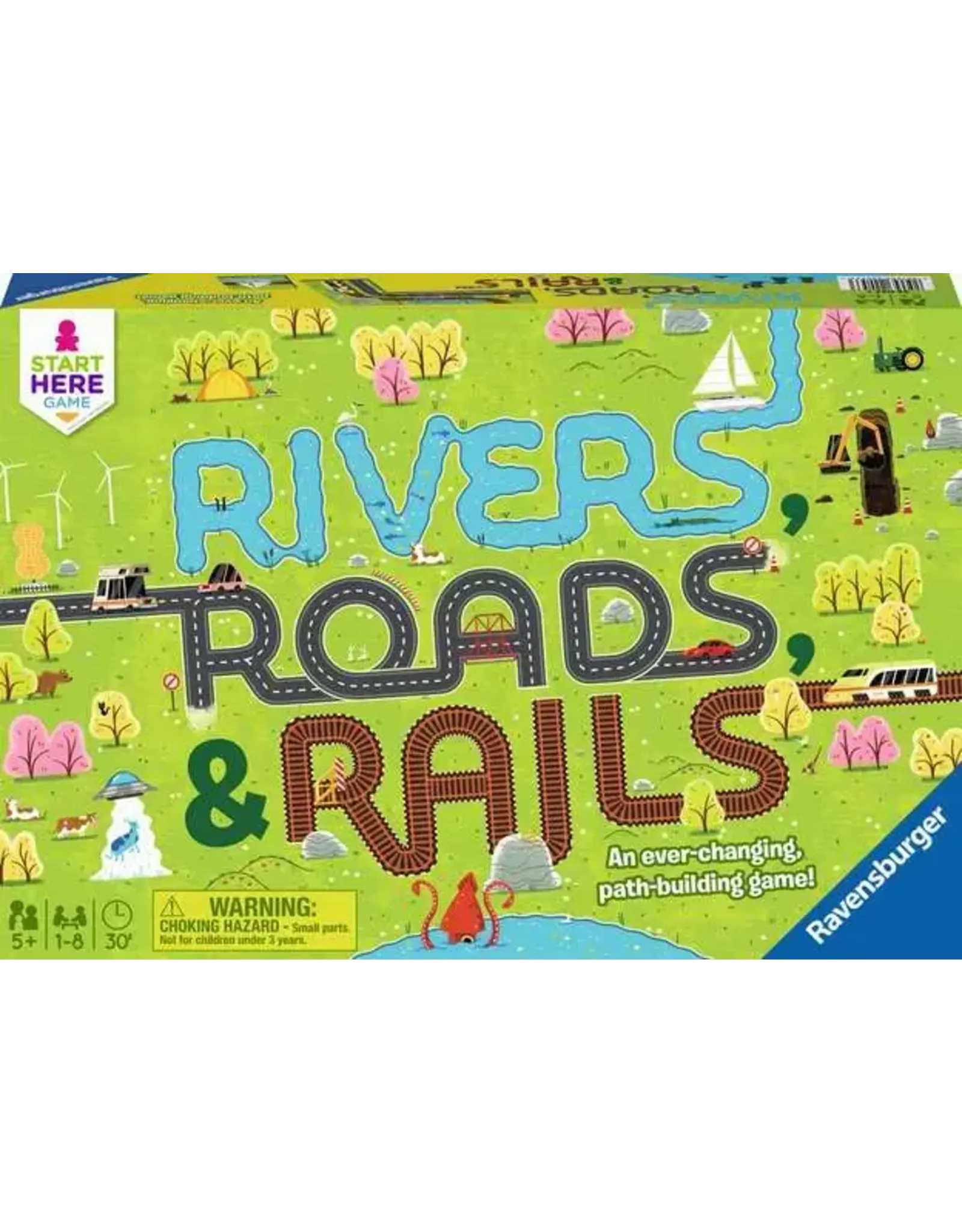 Ravensburger Rivers, Road & Rails