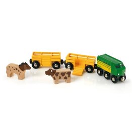 Brio Farm Train Set