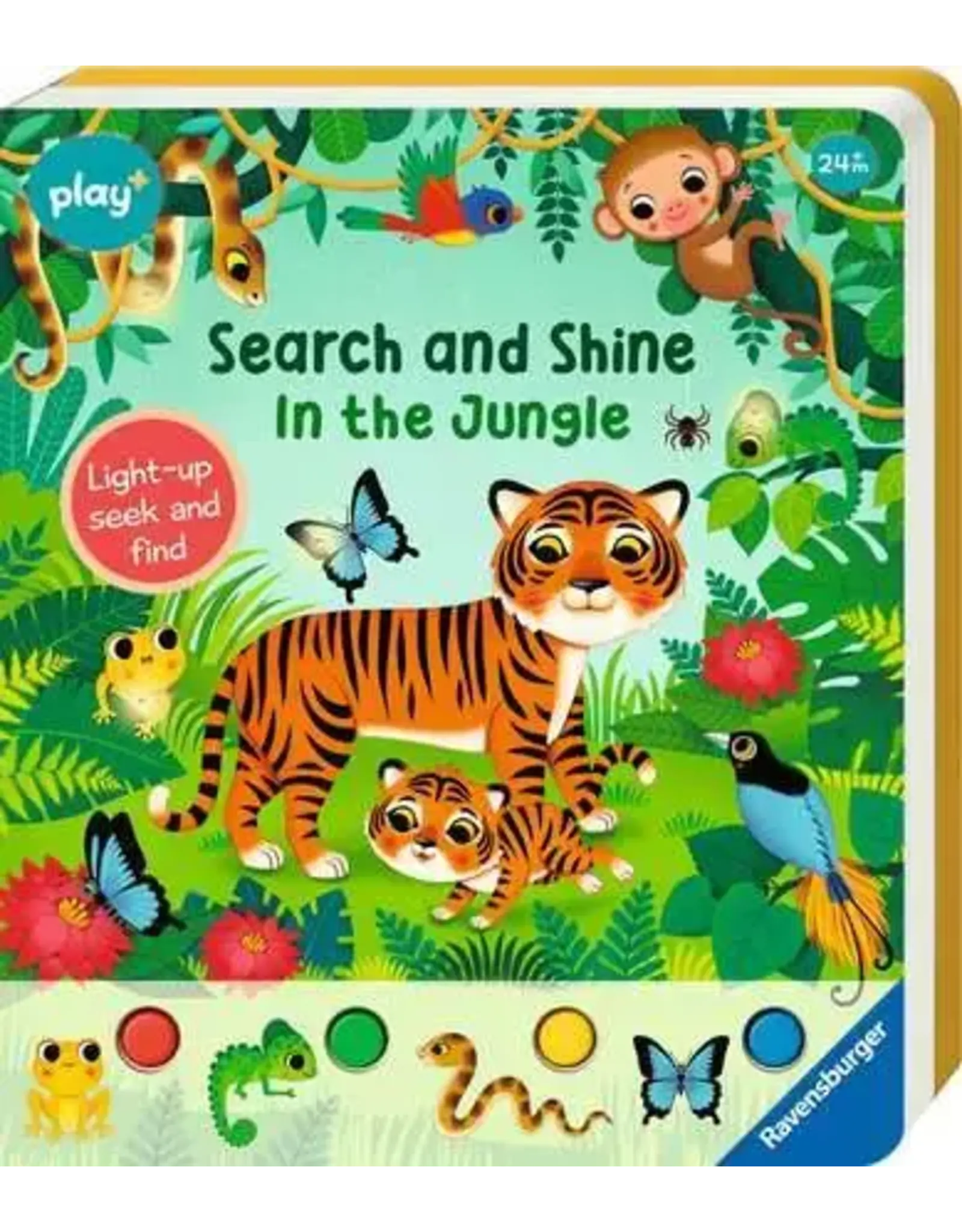 Ravensburger Book Search & Shine: In The Jungle