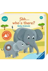 Ravensburger Shh... Who's There? Baby Animals Book
