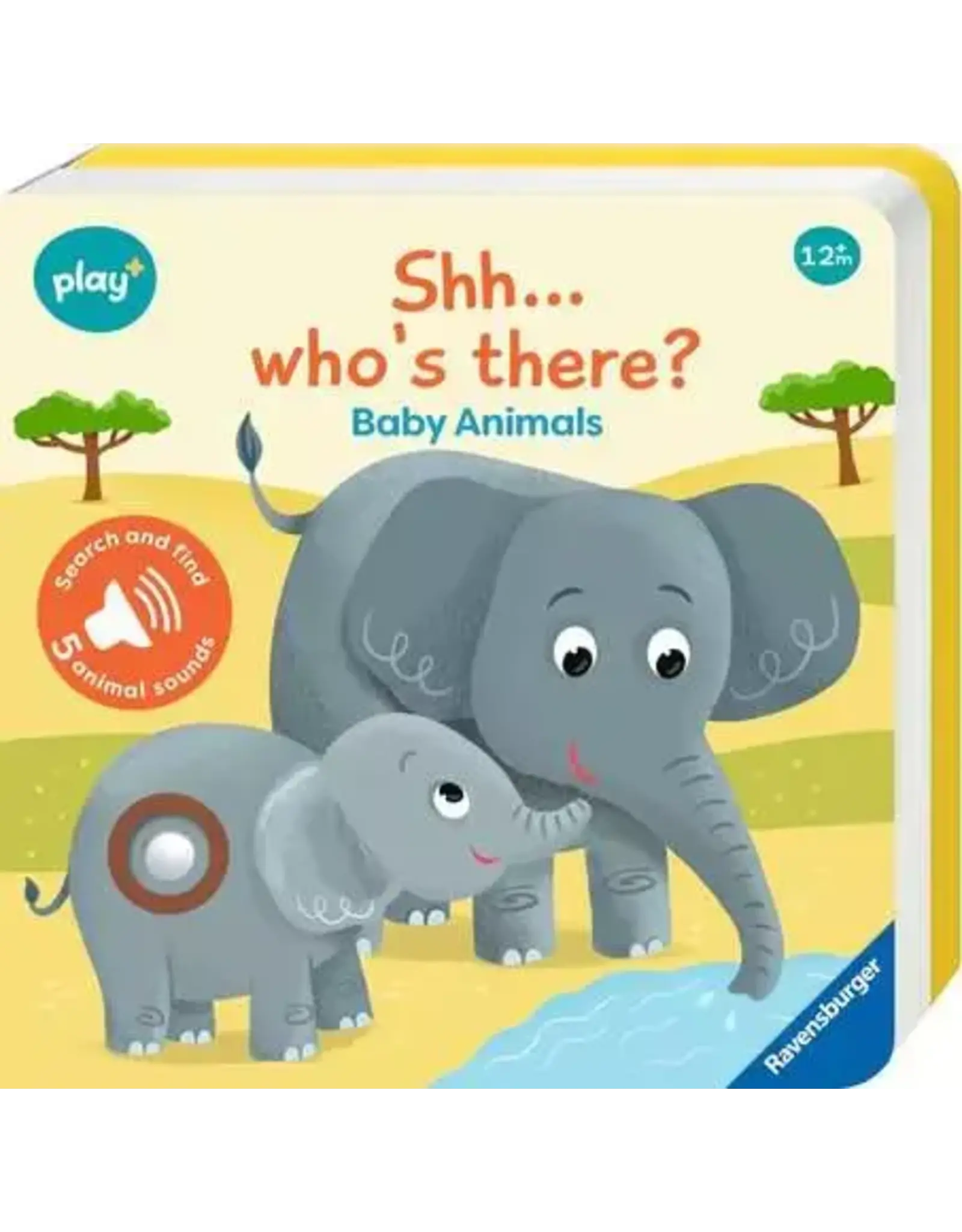 Ravensburger Shh... Who's There? Baby Animals Book