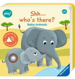 Ravensburger Shh... Who's There? Baby Animals Book