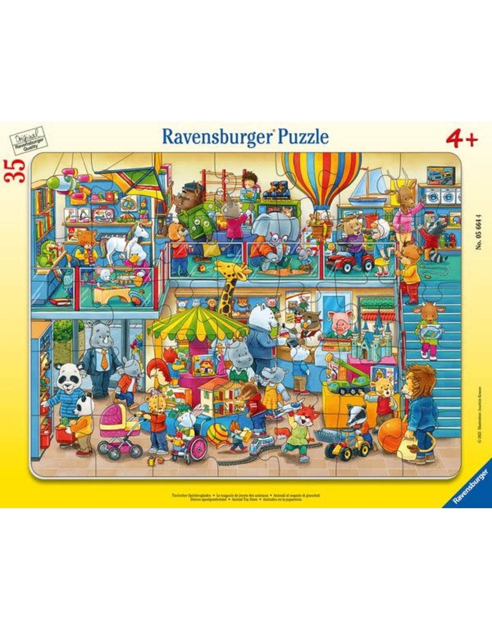Ravensburger Animal Toy Store 35 Piece Puzzle