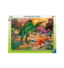 Ravensburger 42 pcs. Dinosaurs Roam The Earth Puzzle