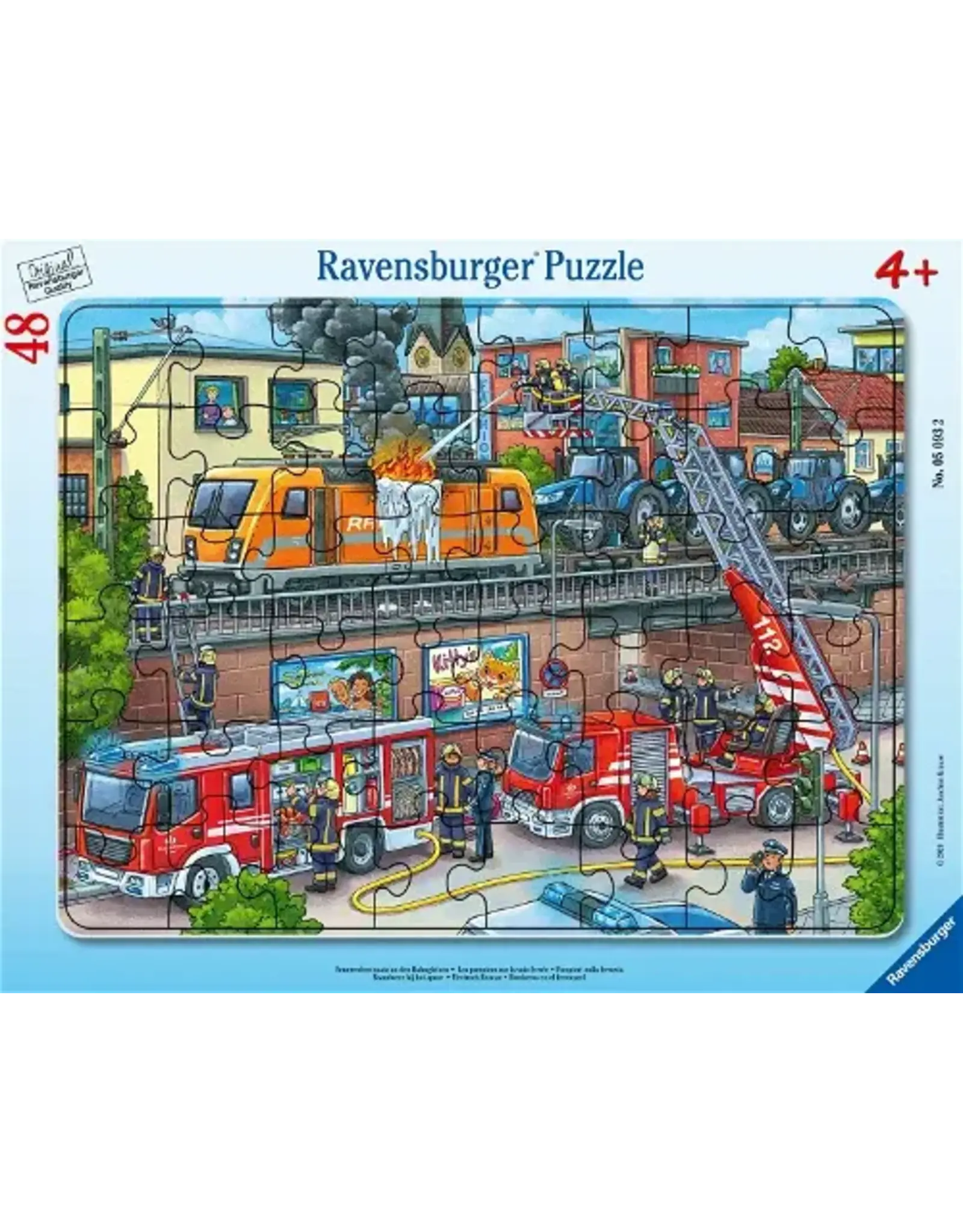 Ravensburger 48 pcs. Firetruck Rescue Puzzle