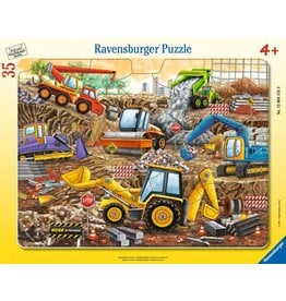 Ravensburger 35 pcs. Working Hard Frame Puzzle