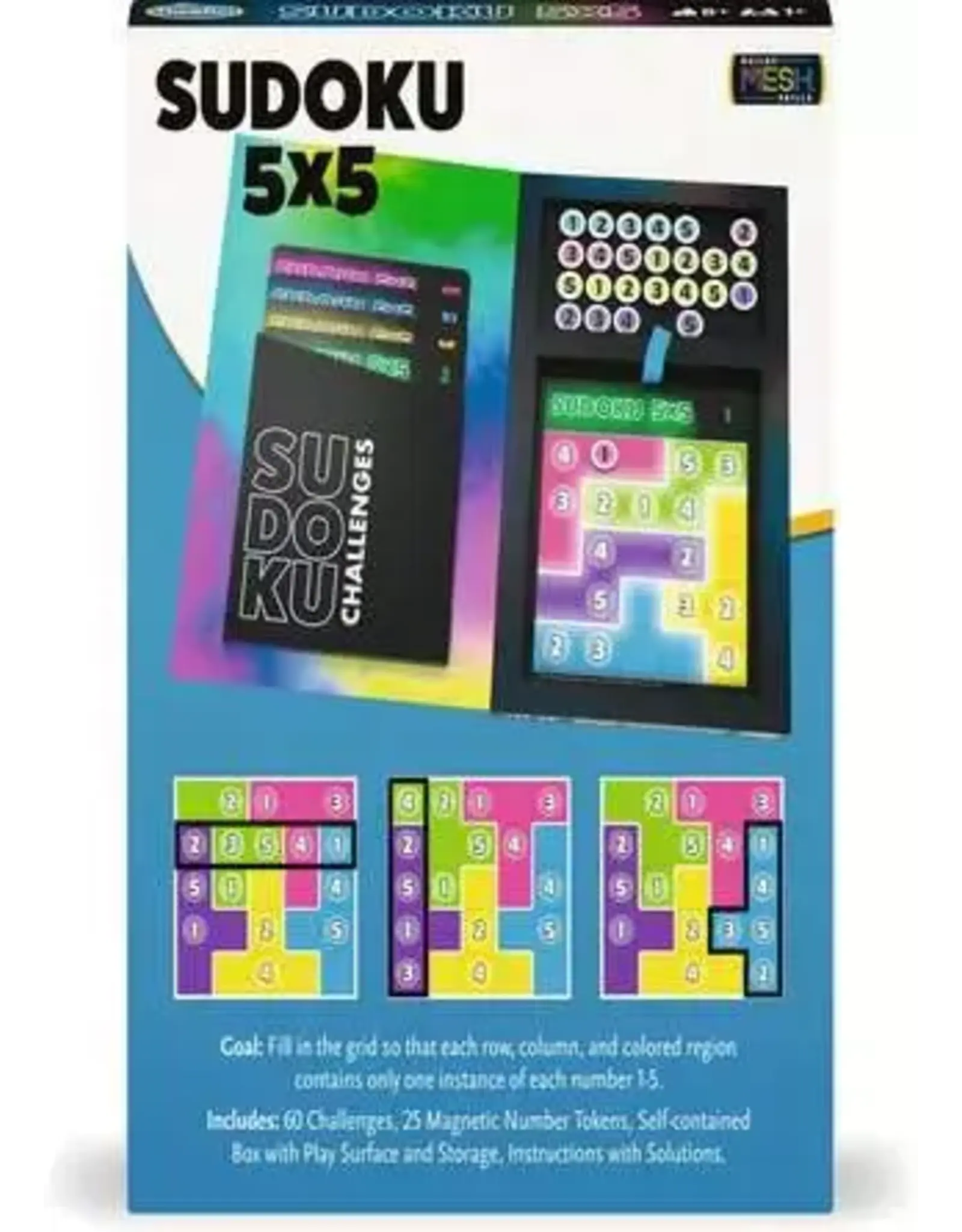 Think Fun Sudoku 5x5 Magnetic Travel Puzzle