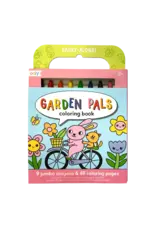 Ooly Ooly Carry Along! Coloring Book And Crayon Set Garden Pals