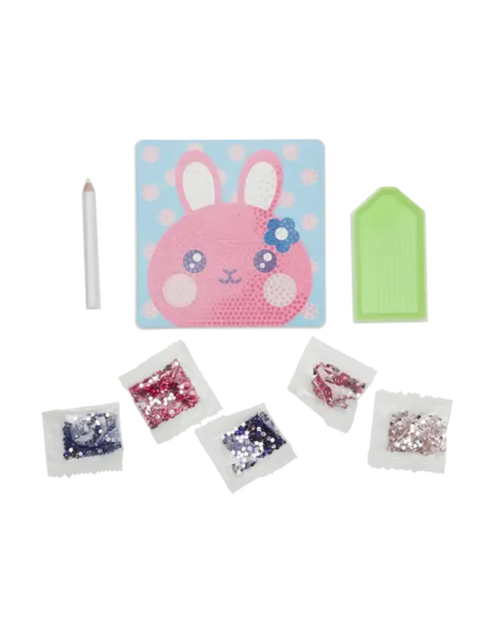 Ooly Razzle Dazzle DIY Mini Gem Art Kit Bouncy Bunny