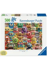 Ravensburger Retro Robots 500 Piece Puzzle