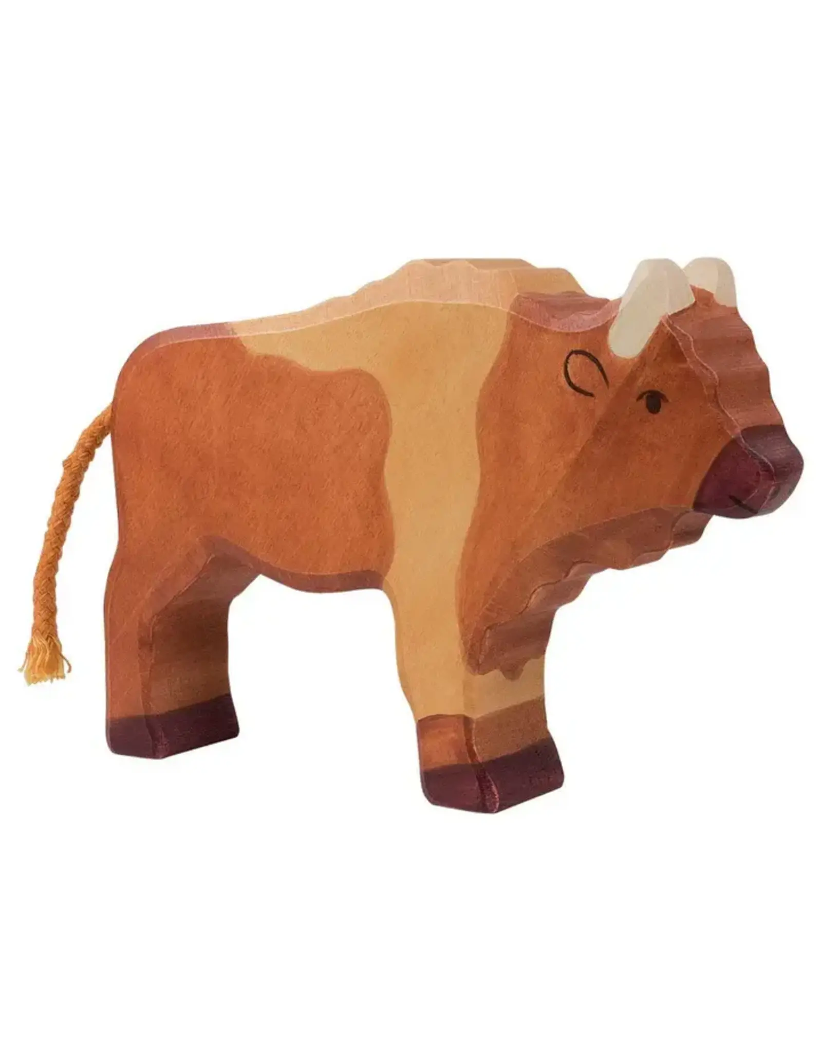 Holztiger Bison