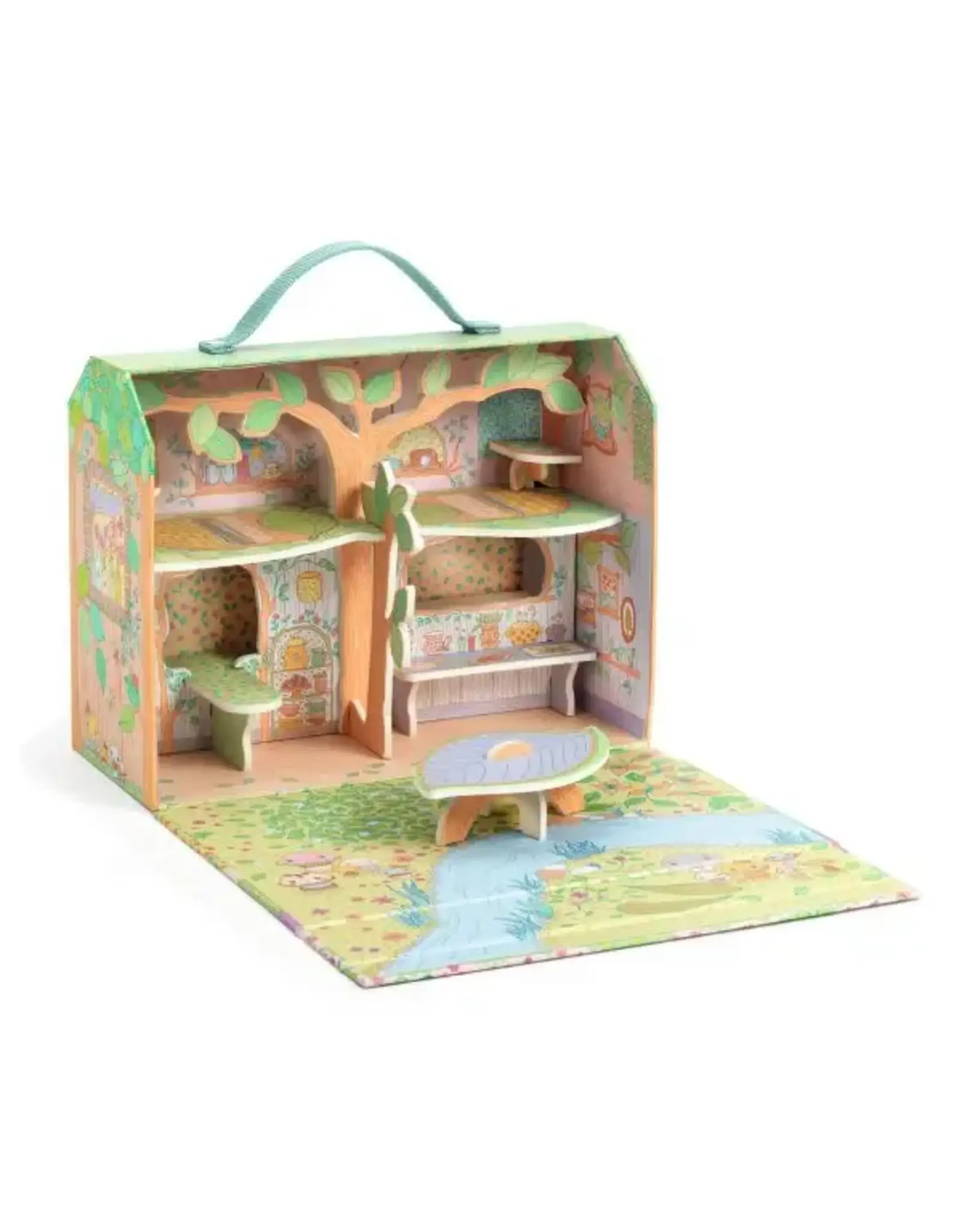 Djeco Tinyly Sylvia & Fox's House In The Forest
