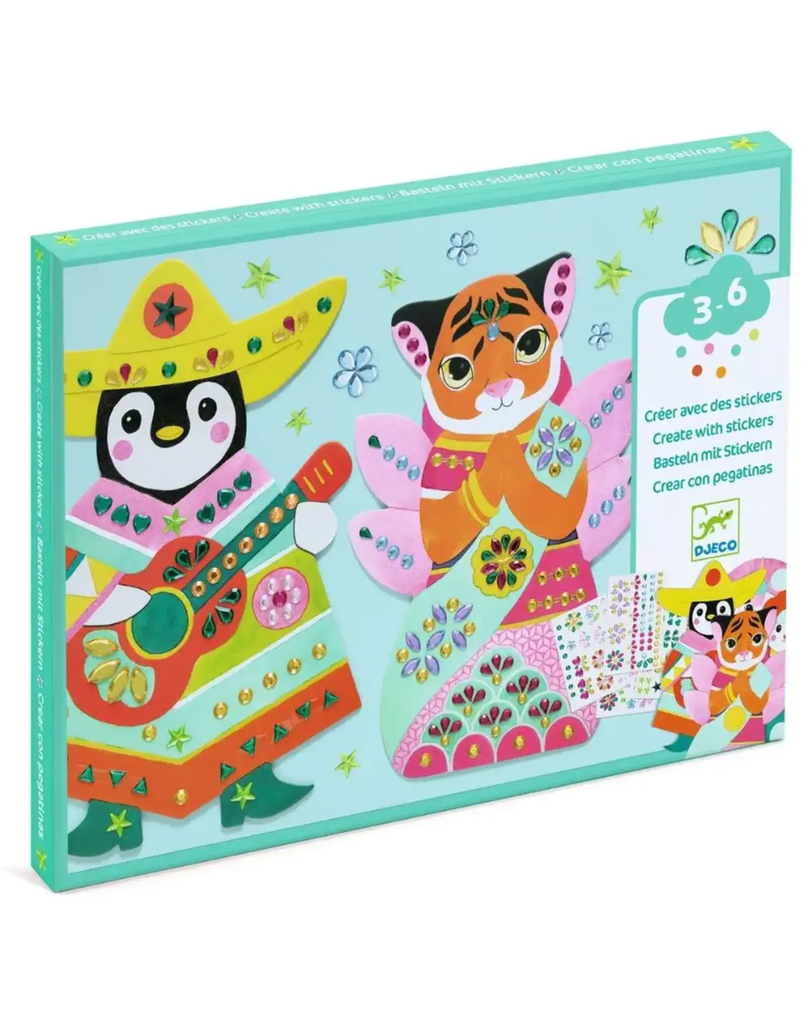 Djeco Sticker Rhinestones