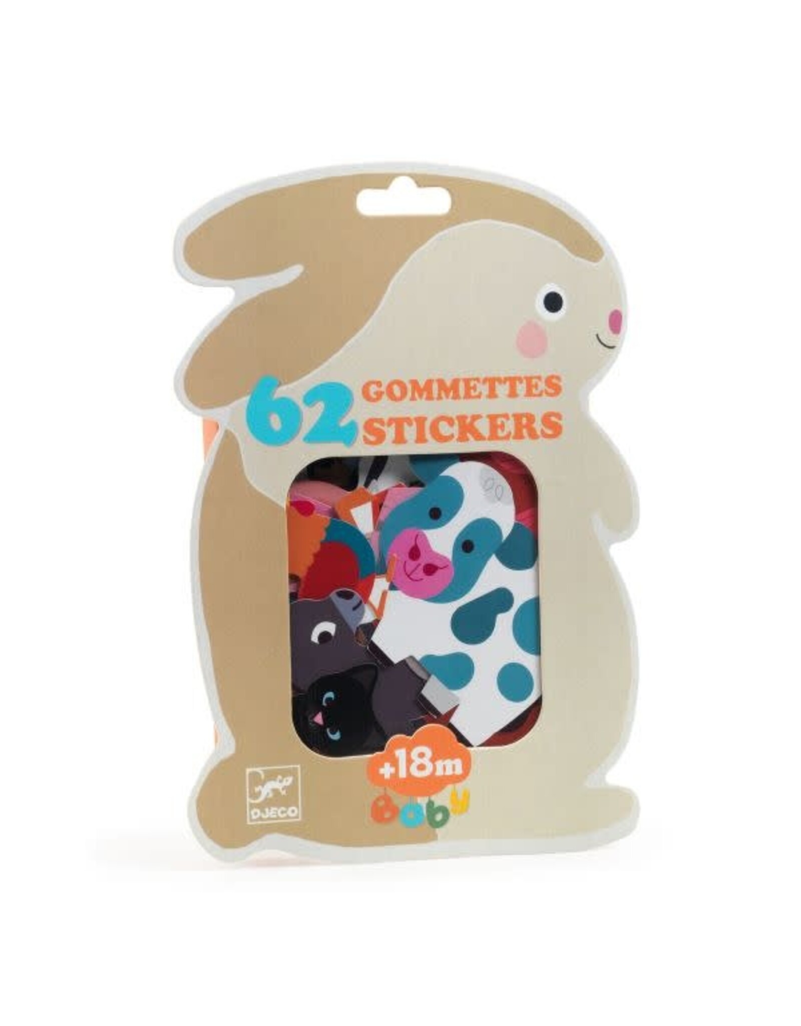 Djeco Stickers Farm Animals