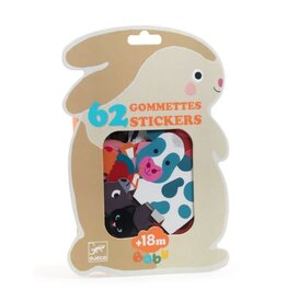 Djeco Stickers Farm Animals