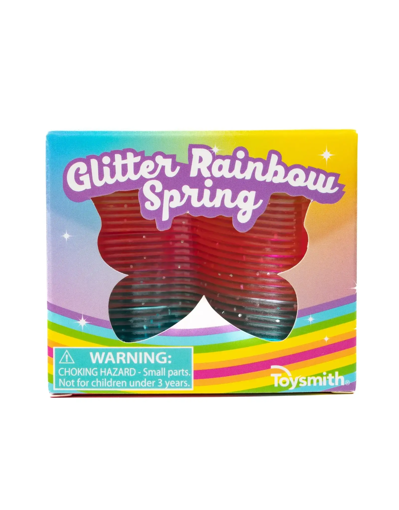 Toysmith Glitter Rainbow Spring