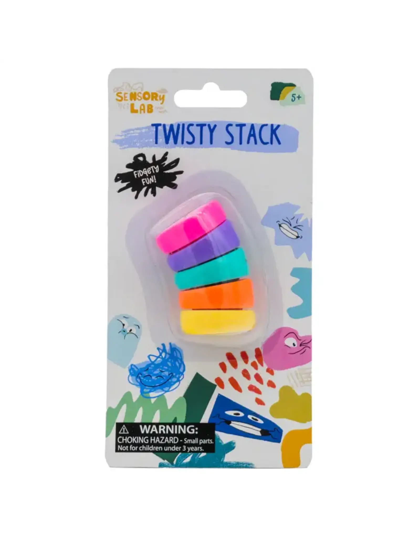 Toysmith Sensory Lab Twisty Stack