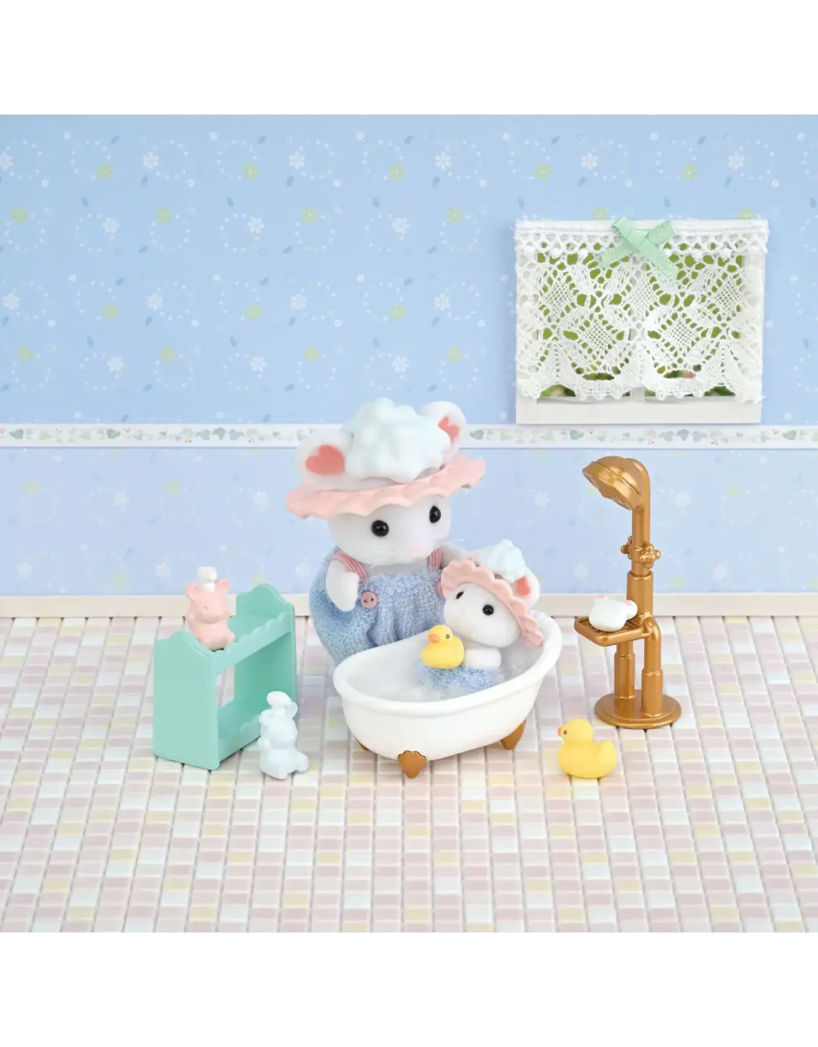 Calico Critters Calico Critters Bathtime Bubble Siblings