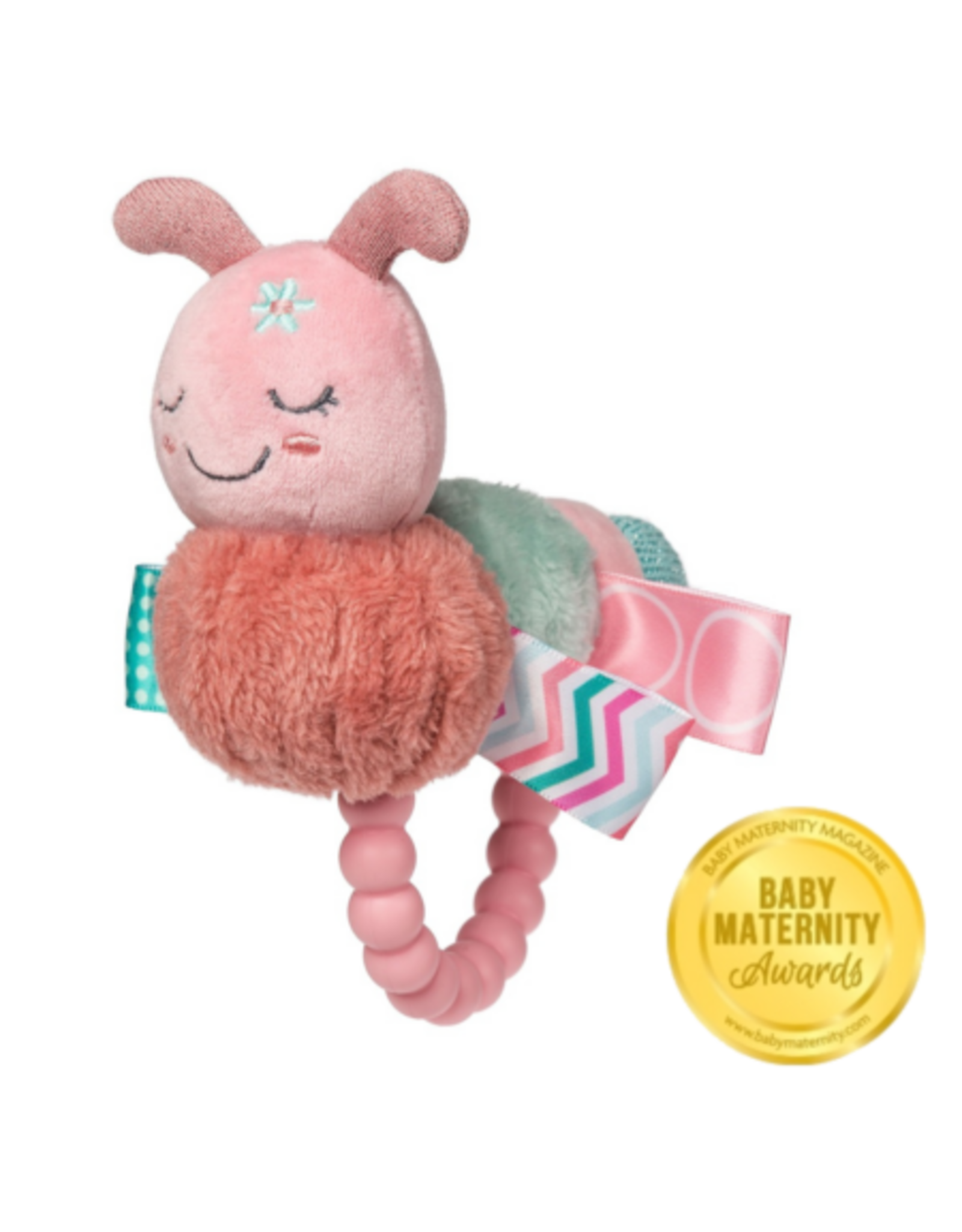 Mary Meyer Taggies Teether Rattle Camilla Caterpillar