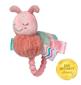 Mary Meyer Taggies Teether Rattle Camilla Caterpillar