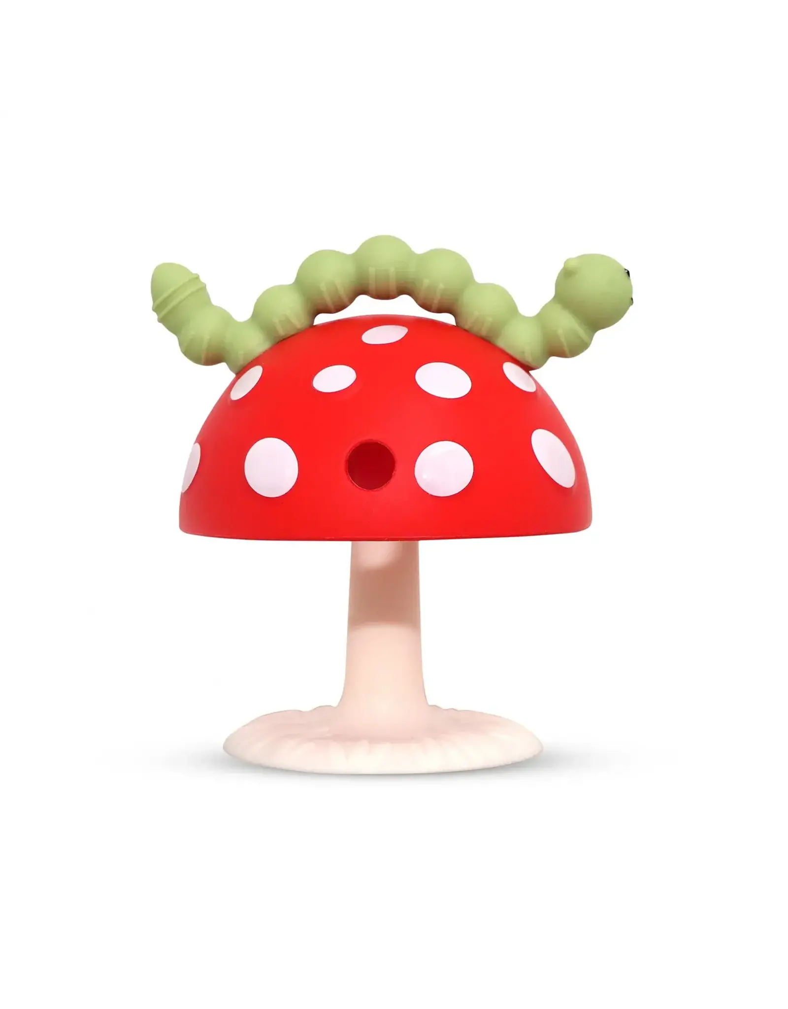 RazBaby Chompy Mushroom Grip Silicone Teether