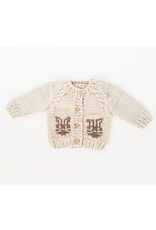 Huggalugs Whiskers Bunny Rabbit Cardigan Sweater