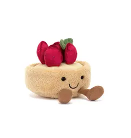 Jellycat Amuseables Fleurette Tarte Aux Fraises