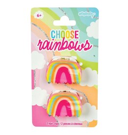 Iscream Rainbow Hair Clips