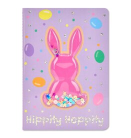 Iscream Glitter Bunny Journal