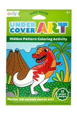 Ooly Dino Tales Undercover Art Hidden Pattern Coloring Activity