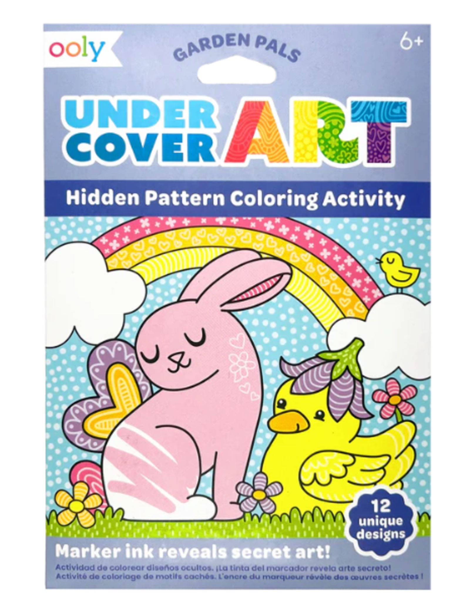Ooly Garden Pals Undercover Art Hidden Patterns Color Activity