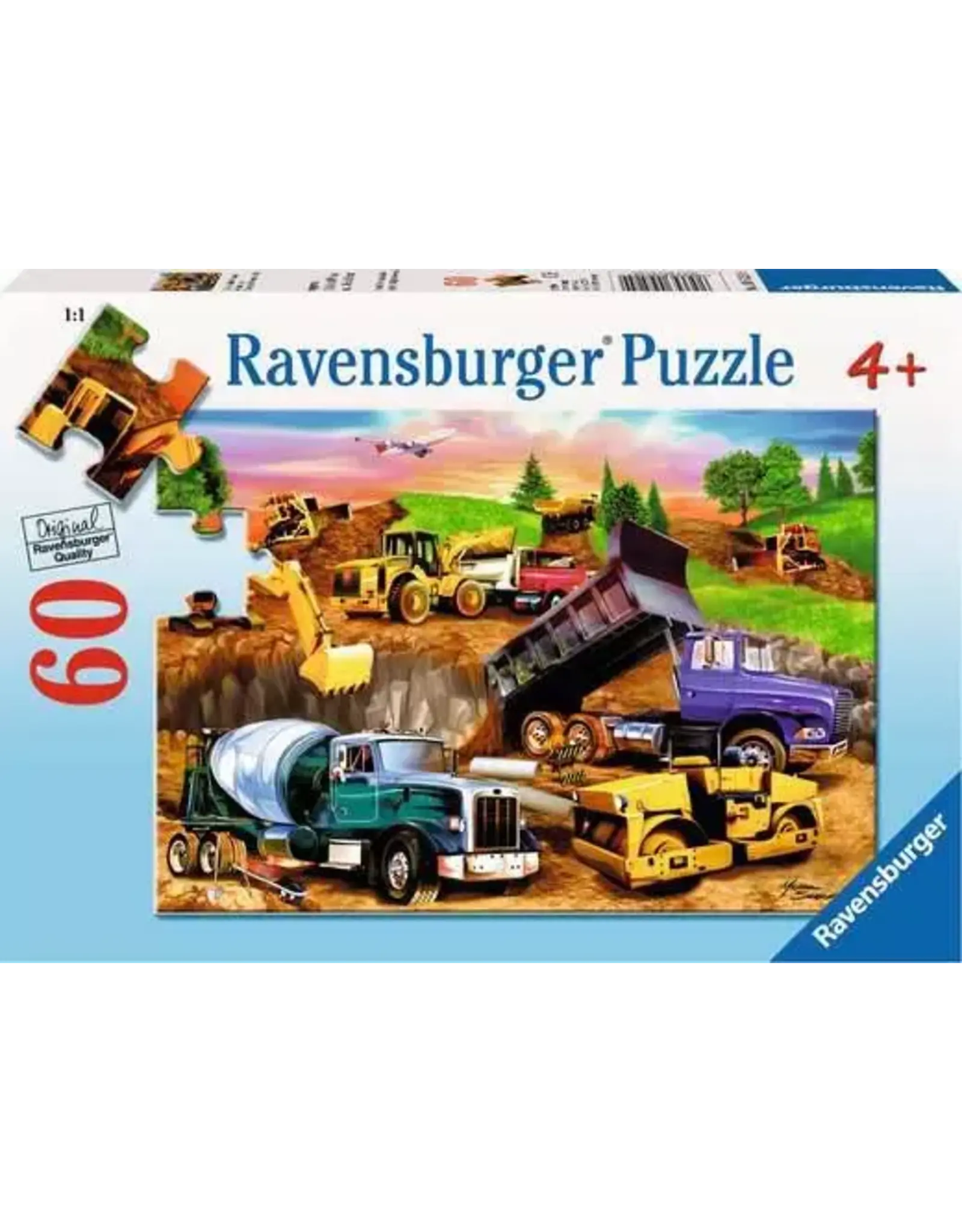 Ravensburger Construction Crowd 60 Piece Jigsaw Puzzle