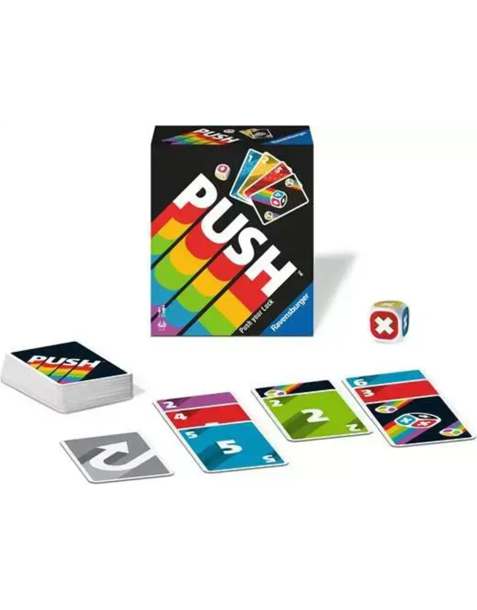 Ravensburger Push Card & Travel Game