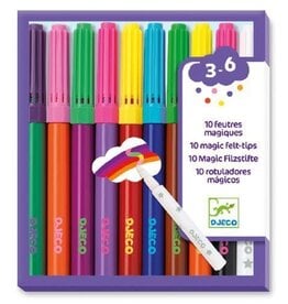 Djeco 10 Magic Felt Tips