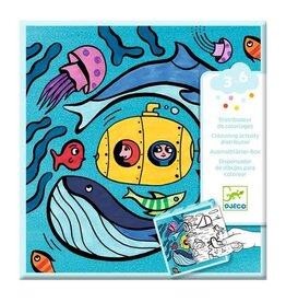 Djeco Coloring Dispenser Ocean