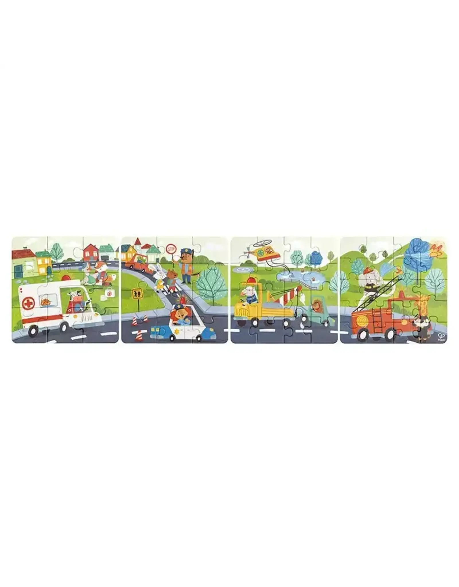 Hape Rescue Vehicles Puzzle