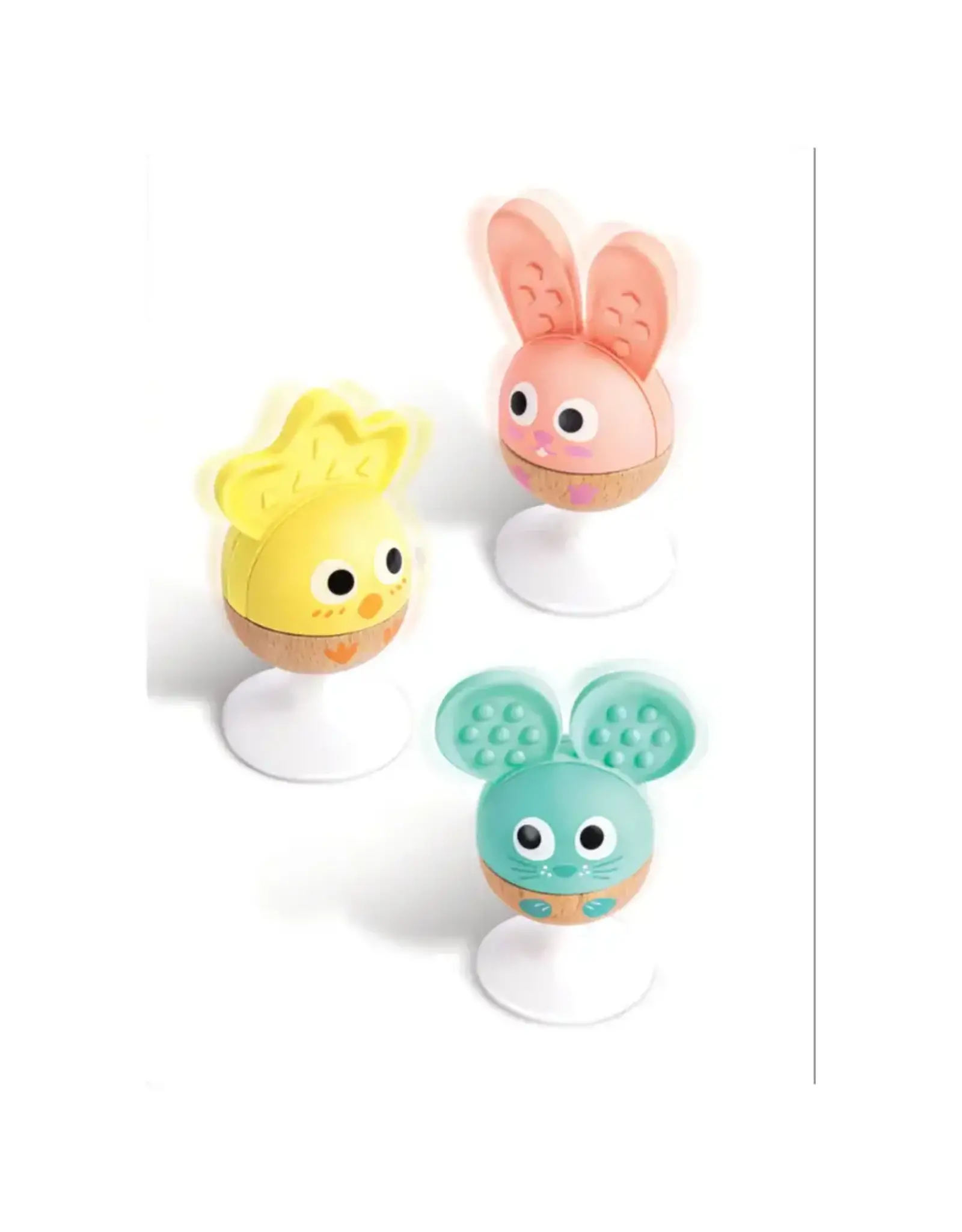 Hape Cheery Critter Rattle Trio