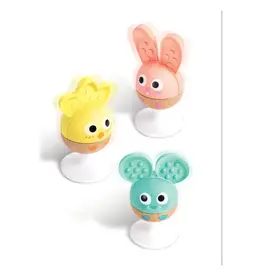 Hape Cheery Critter Rattle Trio