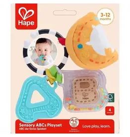 Hape Sensory ABCS Playset