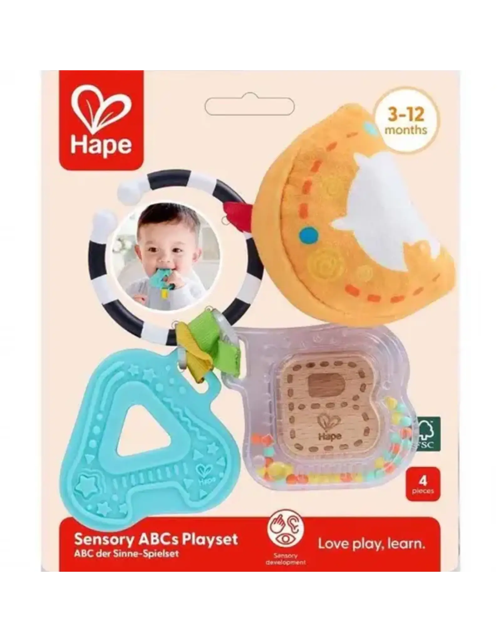 Hape Sensory ABCS Playset