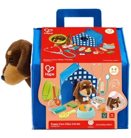 Hape Puppy Care Clinic Vet Set