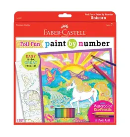 Faber Castell Foil Fun Paint By Number Unicorn