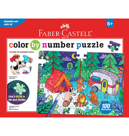 Faber Castell Color By Number Puzzle Camping