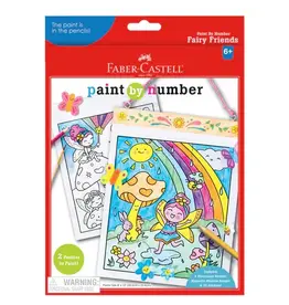 Faber Castell Paint By Number Fairy Friends Wall Art